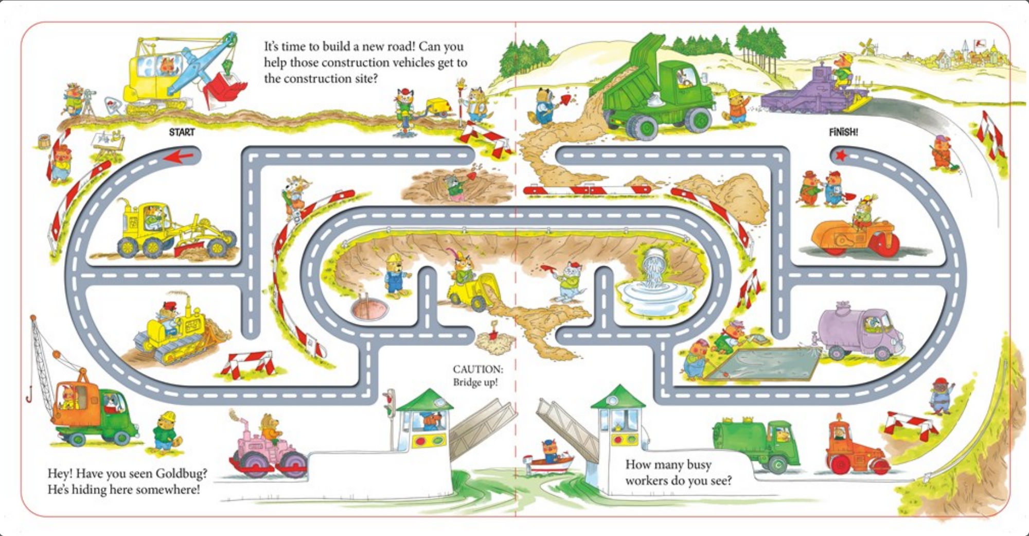 Richard Scarry's Cars and Trucks Touch-and-Trace