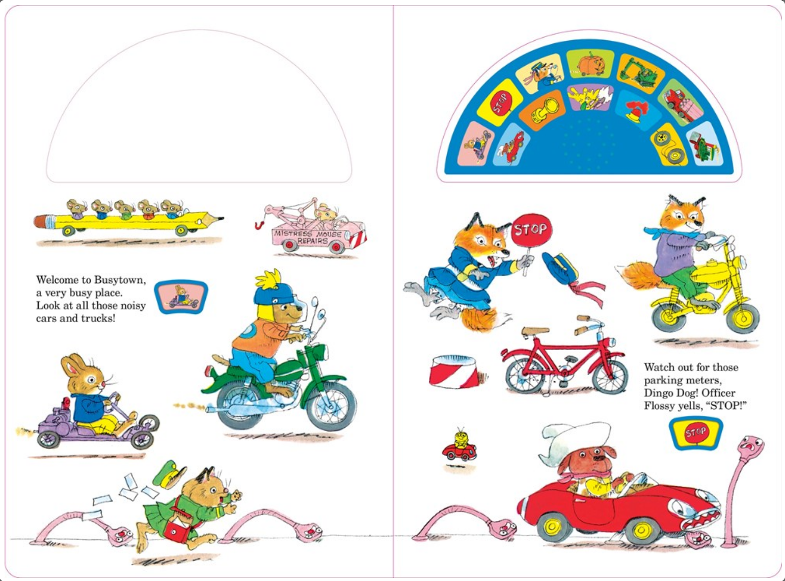 Richard Scarry's Cars and Trucks Sound Book