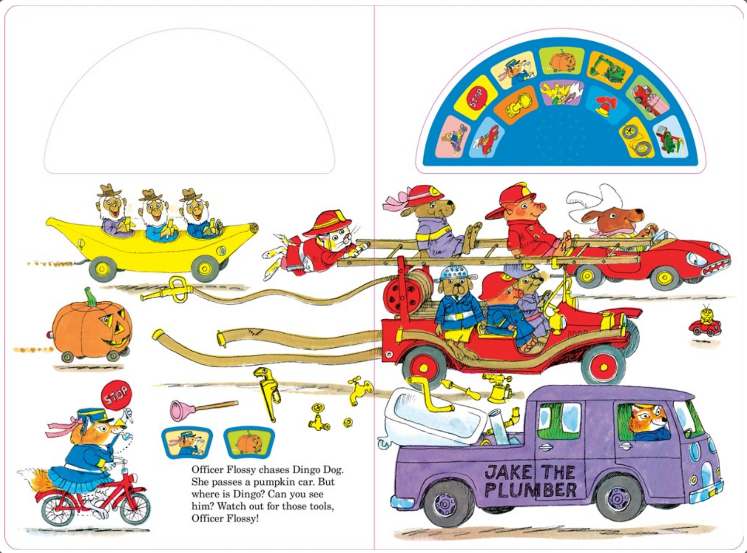 Richard Scarry's Cars and Trucks Sound Book