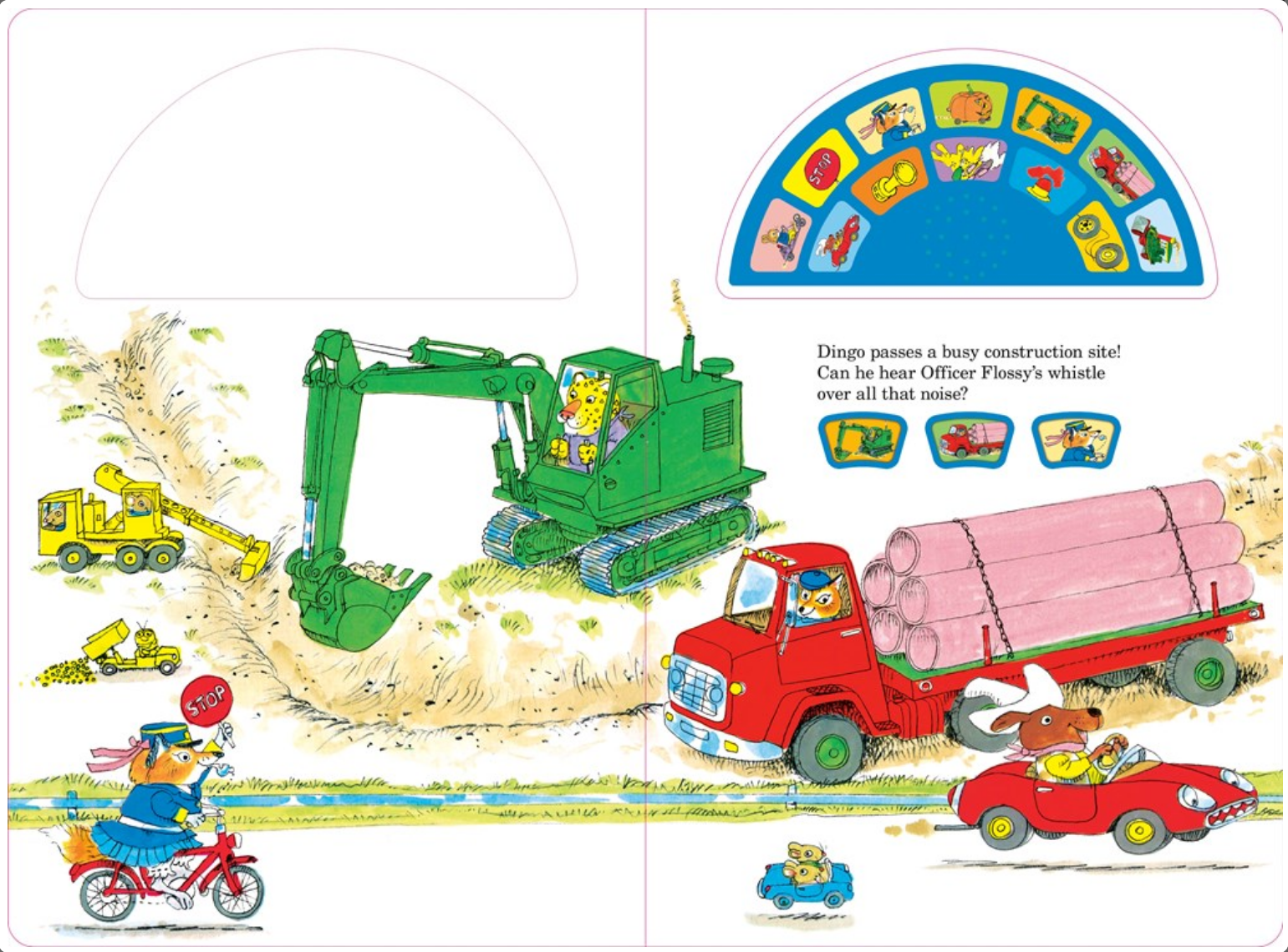 Richard Scarry's Cars and Trucks Sound Book