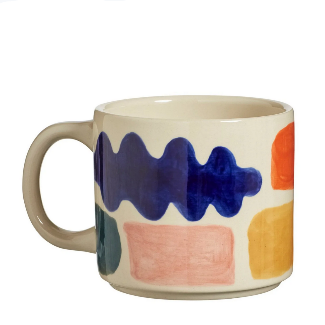 Mottle Stoneware Ceramic Mug -Donna Wilson