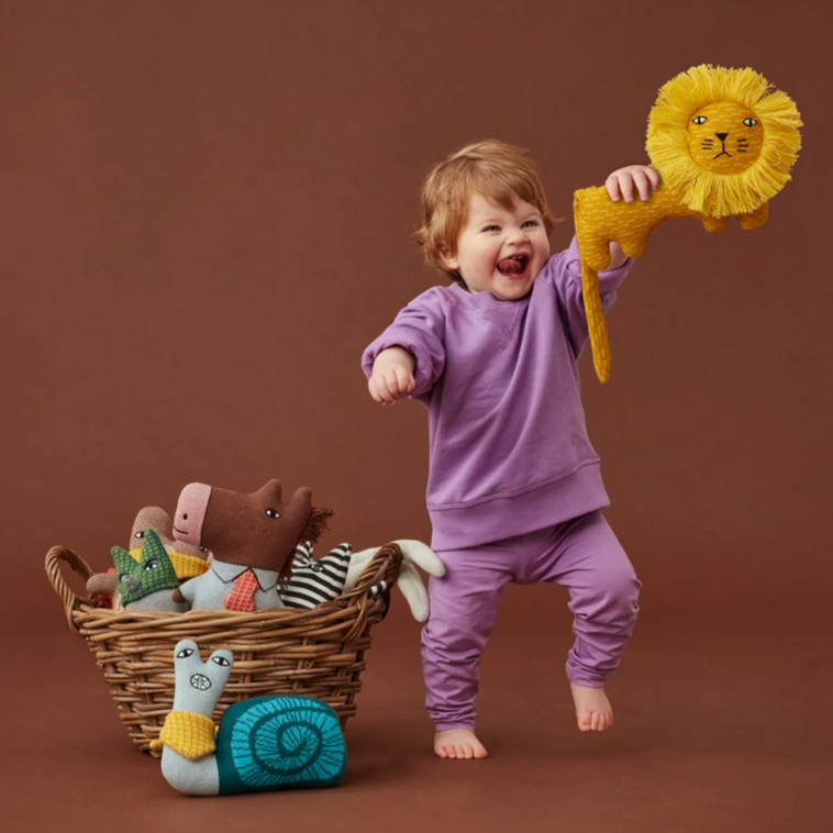 Organic Sylvie - Snail Cotton Creature-Donna Wilson