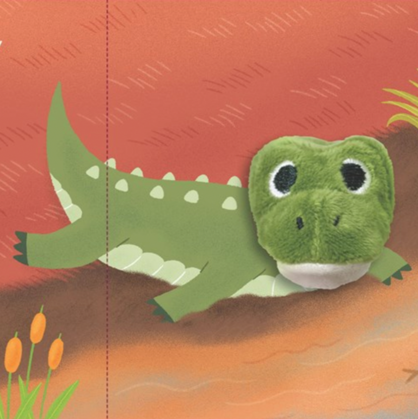 Baby Alligator: Finger Puppet Book