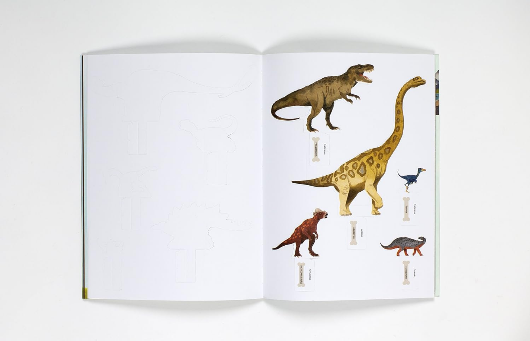Terrific Timelines: Dinosaurs: Press out, put together, & display!