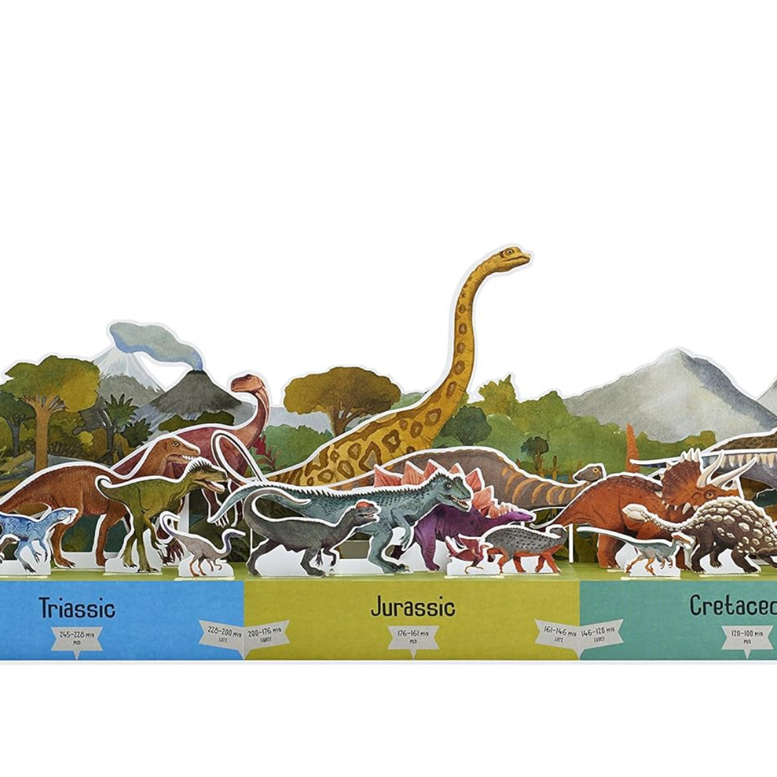 Terrific Timelines: Dinosaurs: Press out, put together, & display!