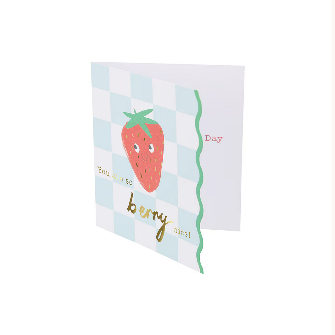 Fruit Basket Kids Valentine's Cards & Erasers Set (12pk)