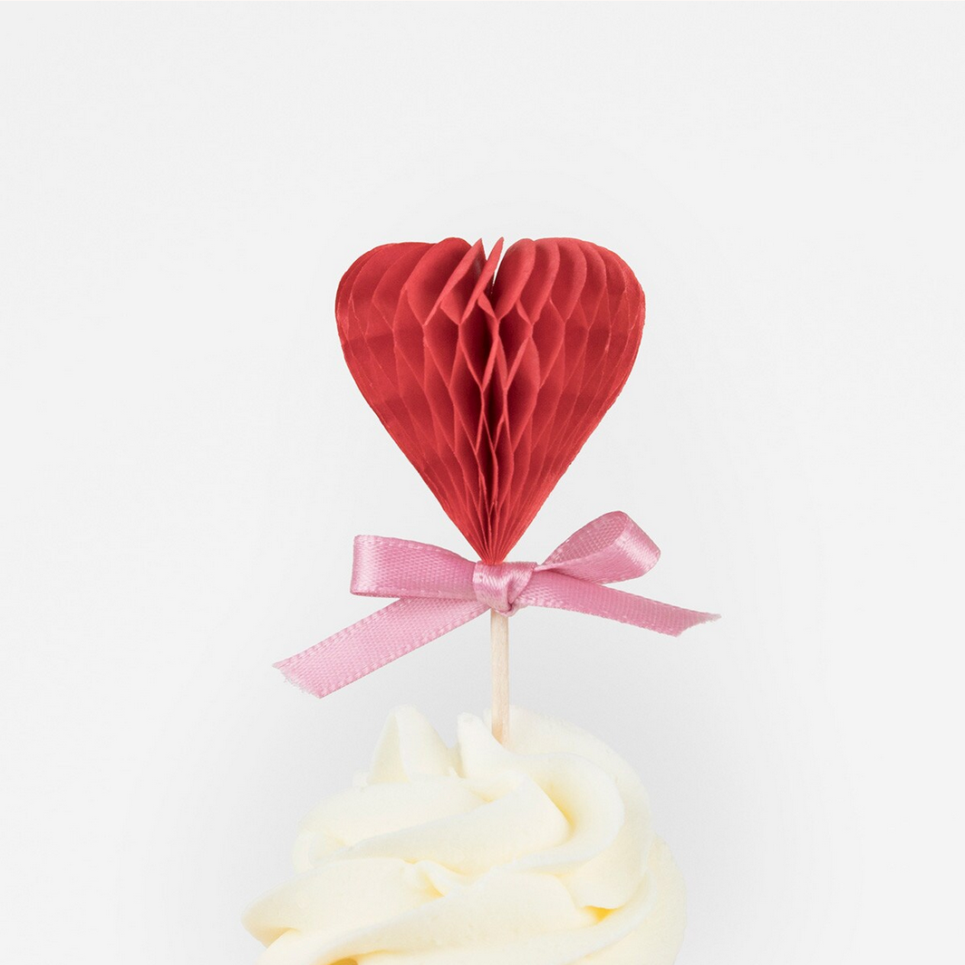Lovebird Cupcake Kit (x24 toppers)