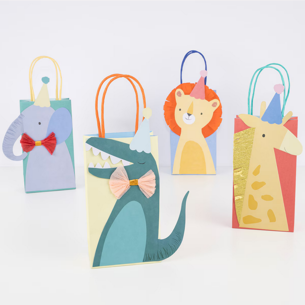 Animal Parade Party Bags (pk8)