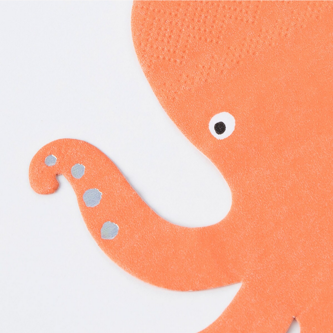 Octopus Napkins (16pk)