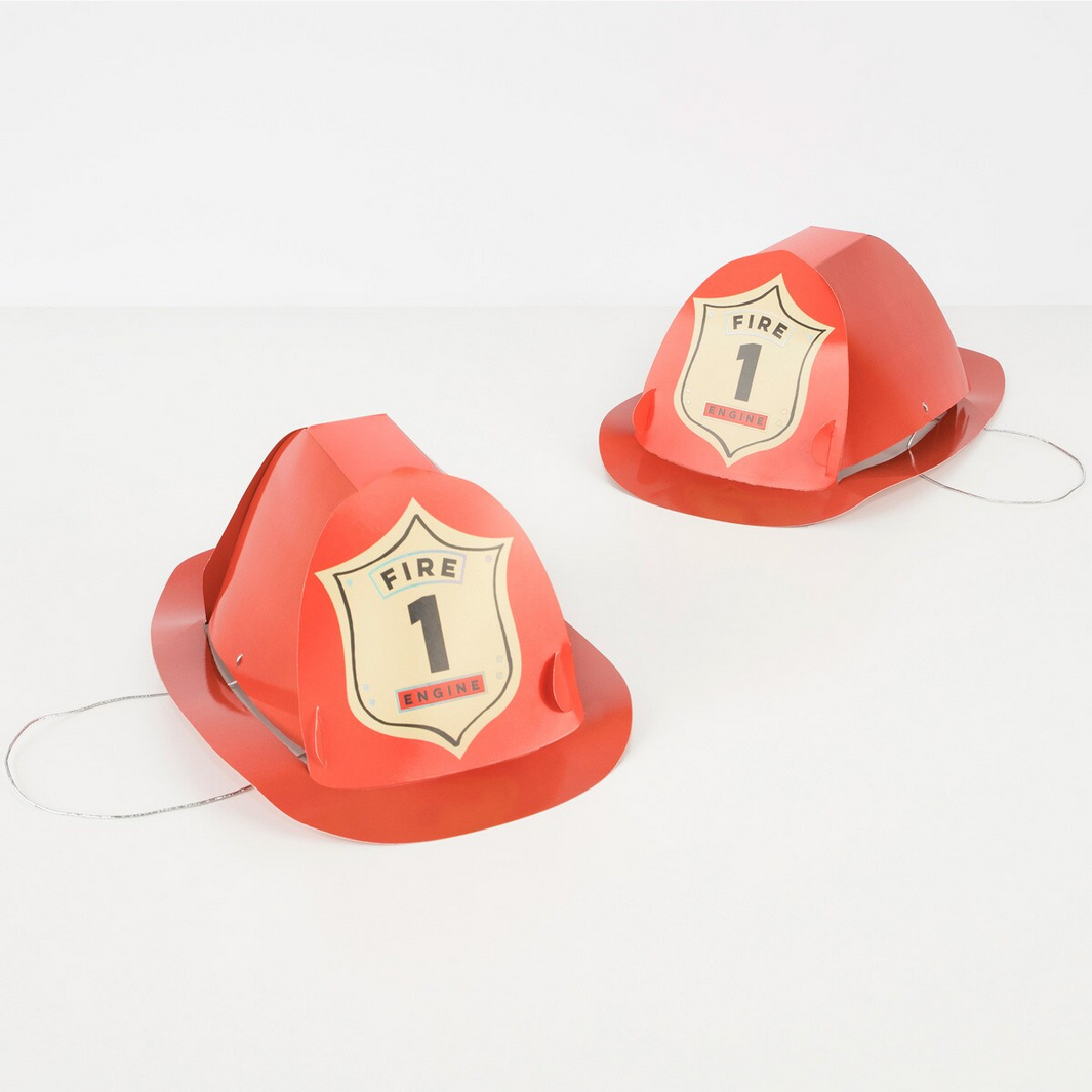 Firefighter Hats (8pk)
