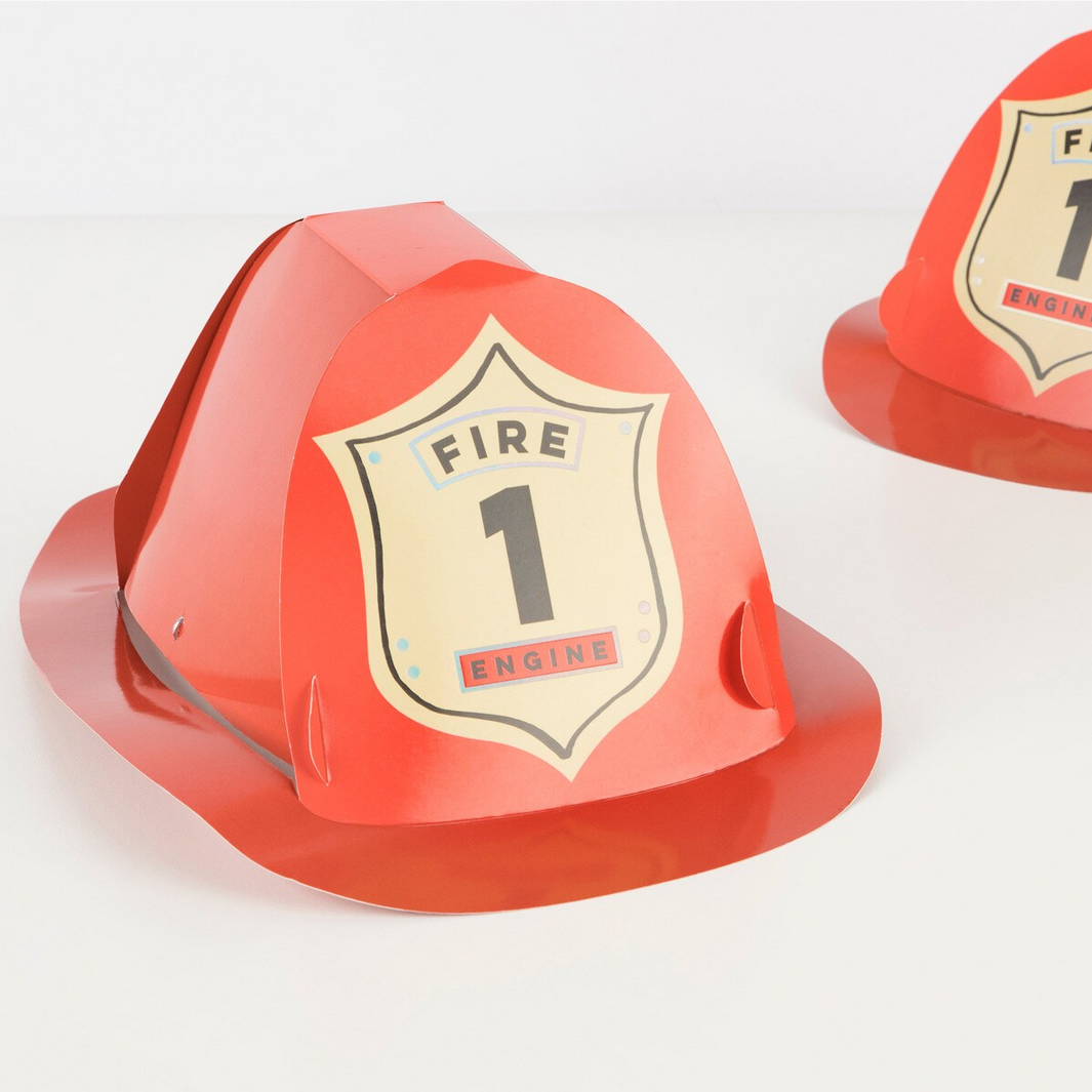 Firefighter Hats (8pk)