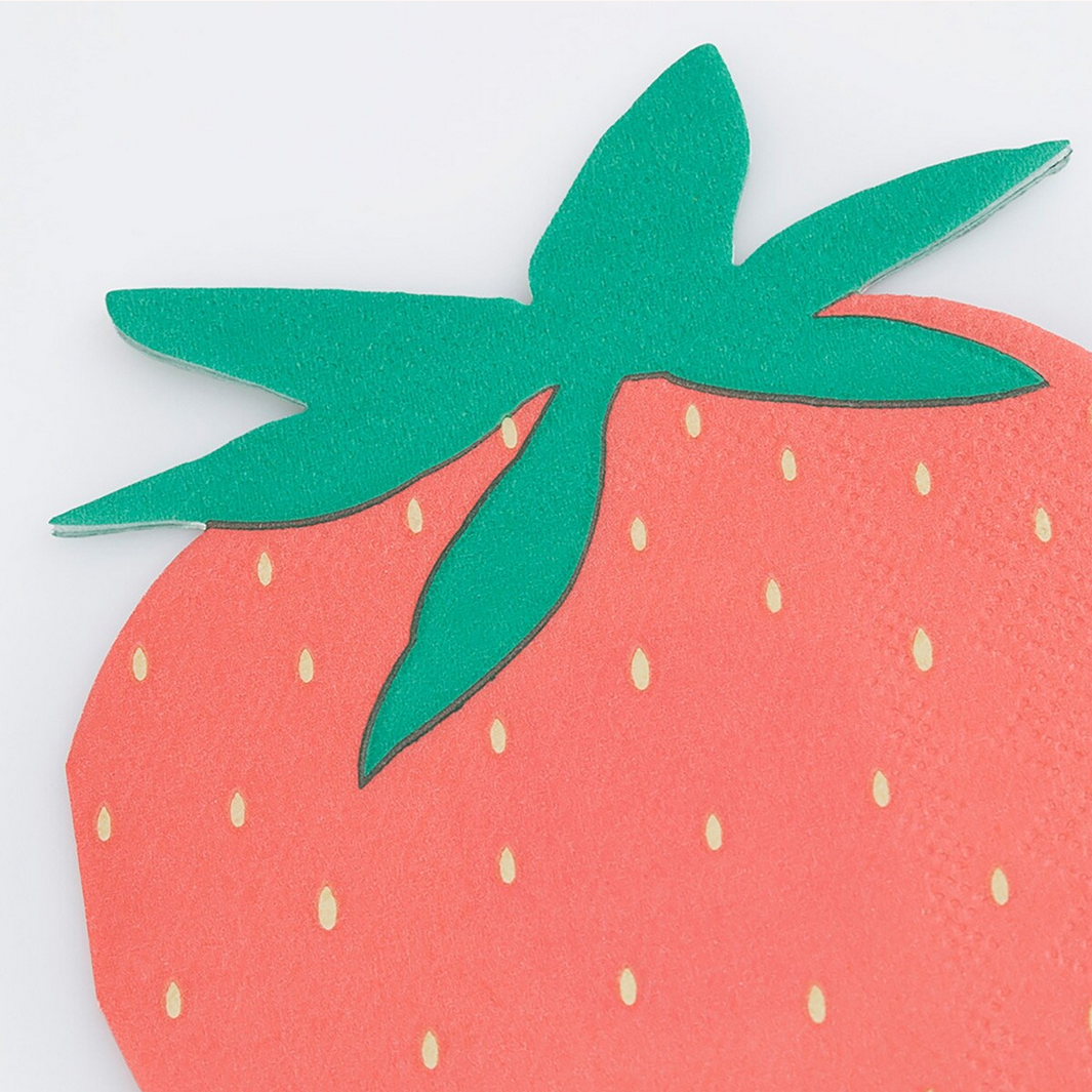 Strawberry Napkins (16pk)