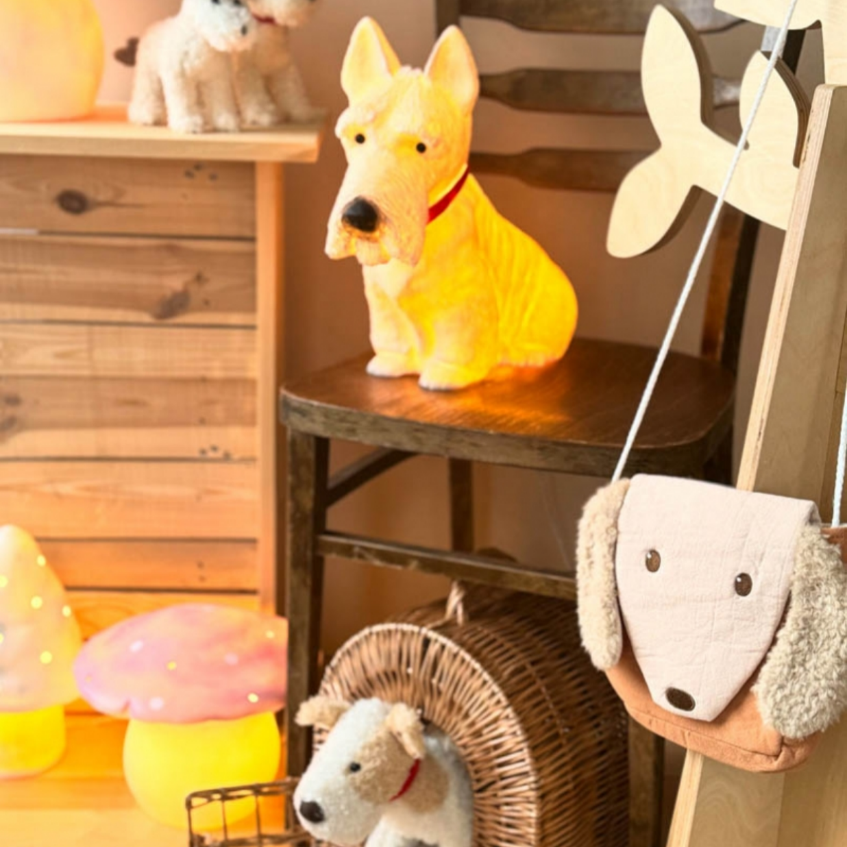 Scottie Dog Lamp