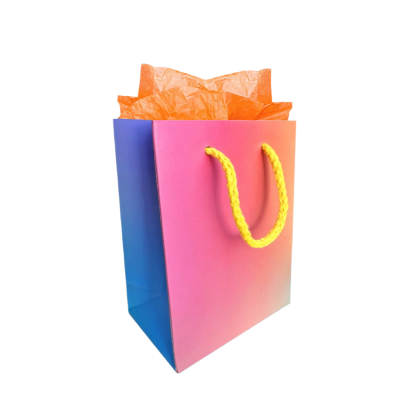 Colorful Gradient Small Gift Bag