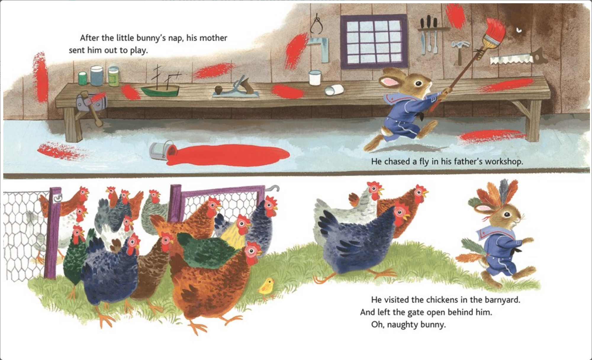 Richard Scarry's Naughty Bunny