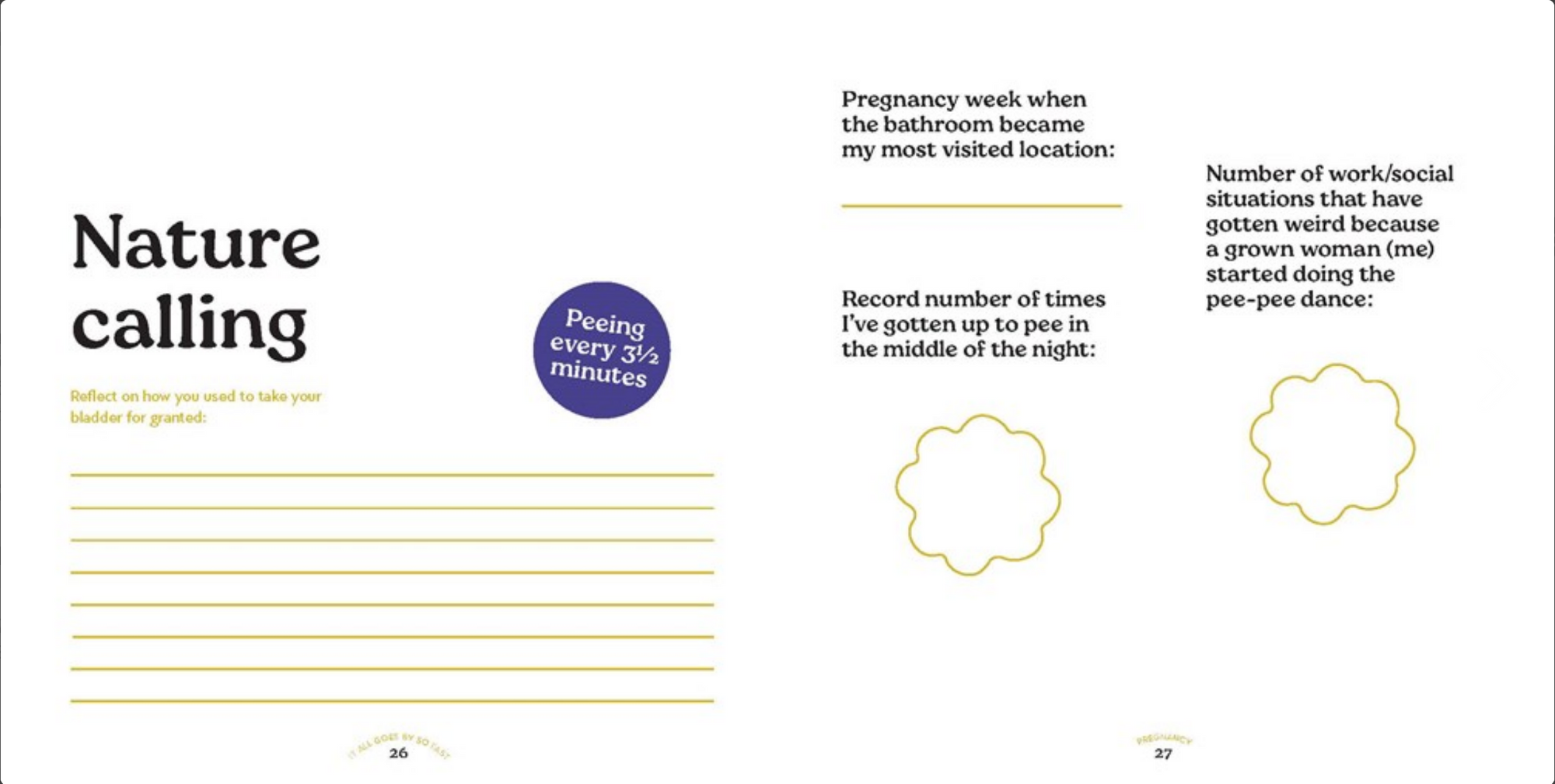 It All Goes By So Fast (Except Maybe This Part): A Pregnancy and Baby Journal