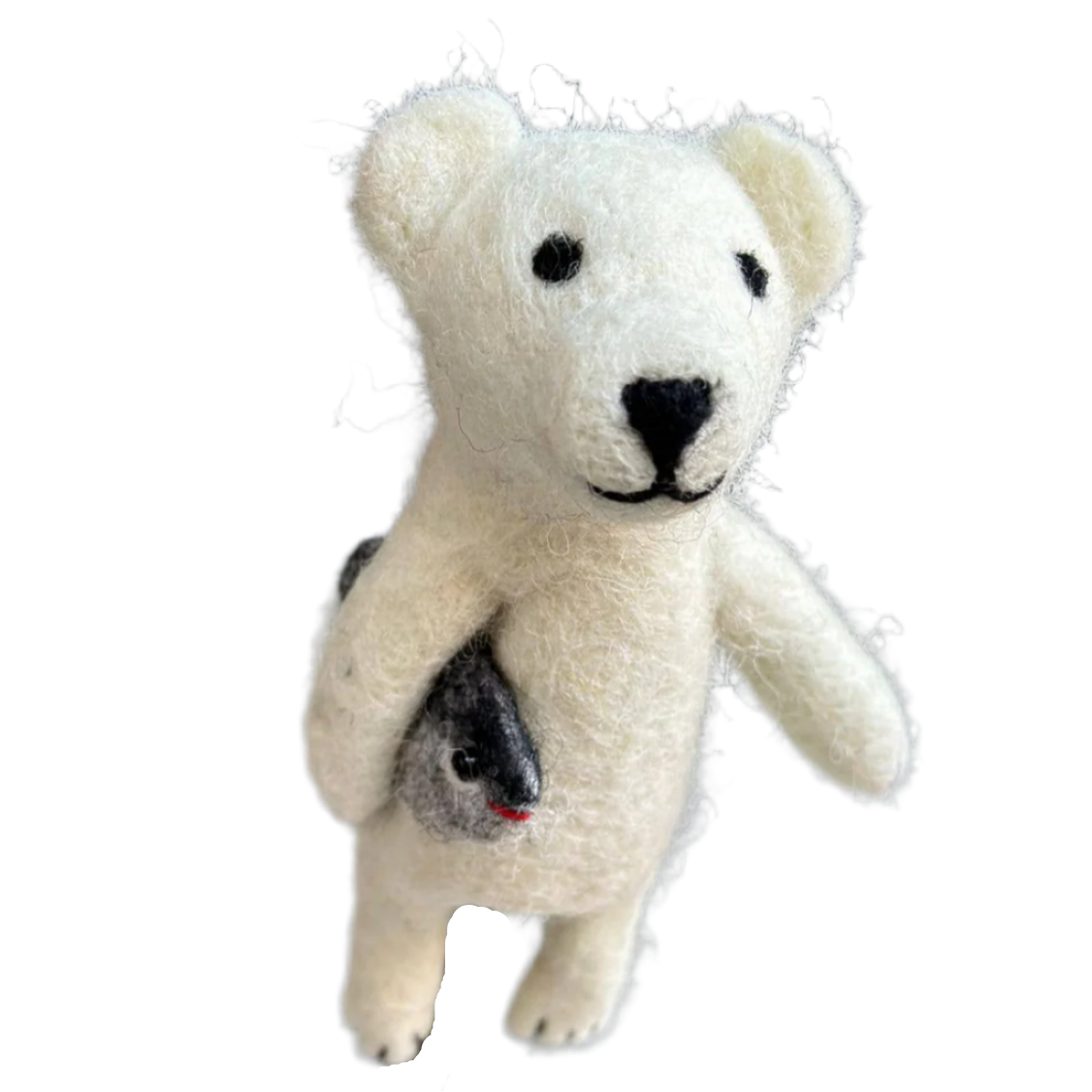 Polar Bear Finger Puppet