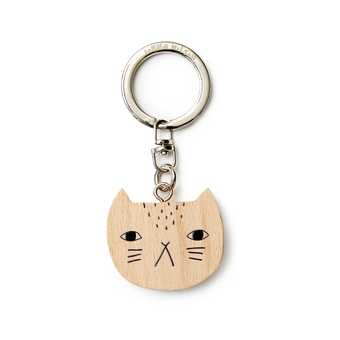 Mog Cat Keyring