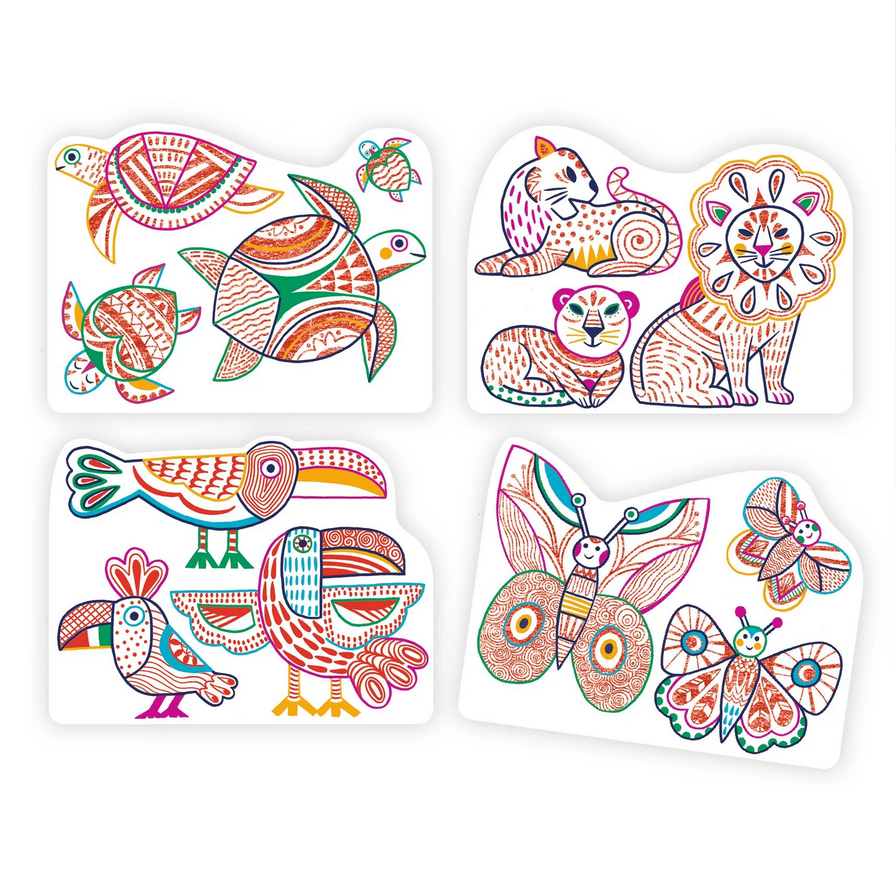 Wild Families Coloring
