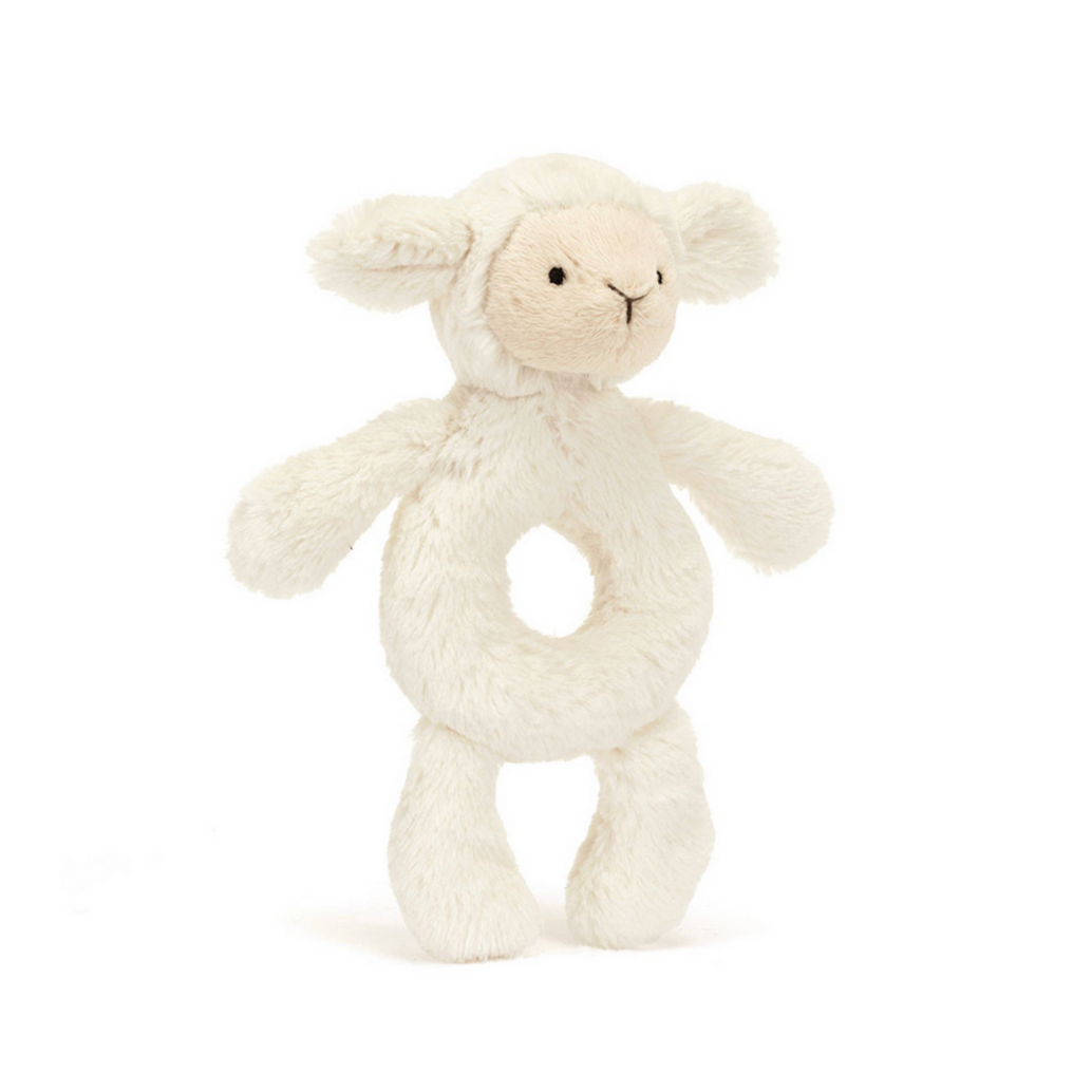 Bashful Lamb Ring Rattle