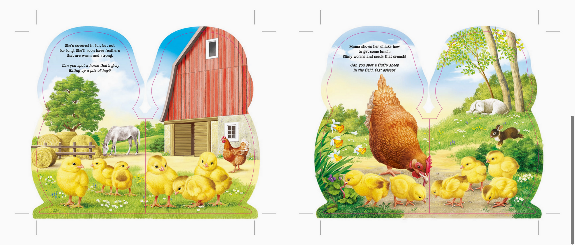 Furry Chick -Mini Friends Touch & Feel