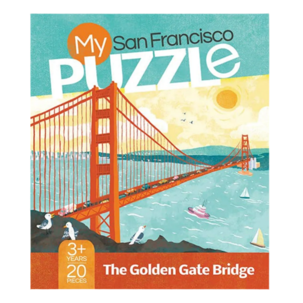 My San Francisco Puzzle -20pcs