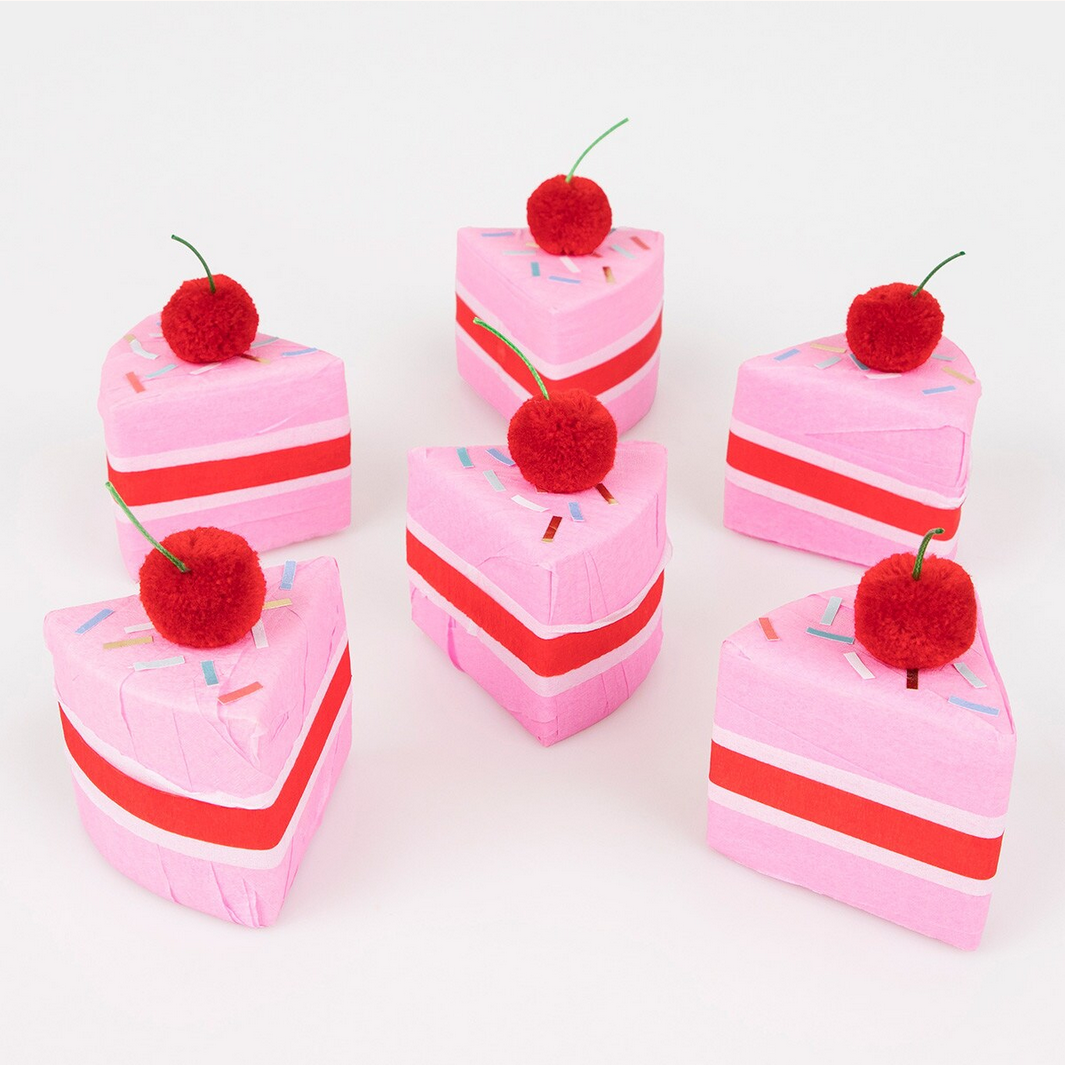Surprise Cake Slices