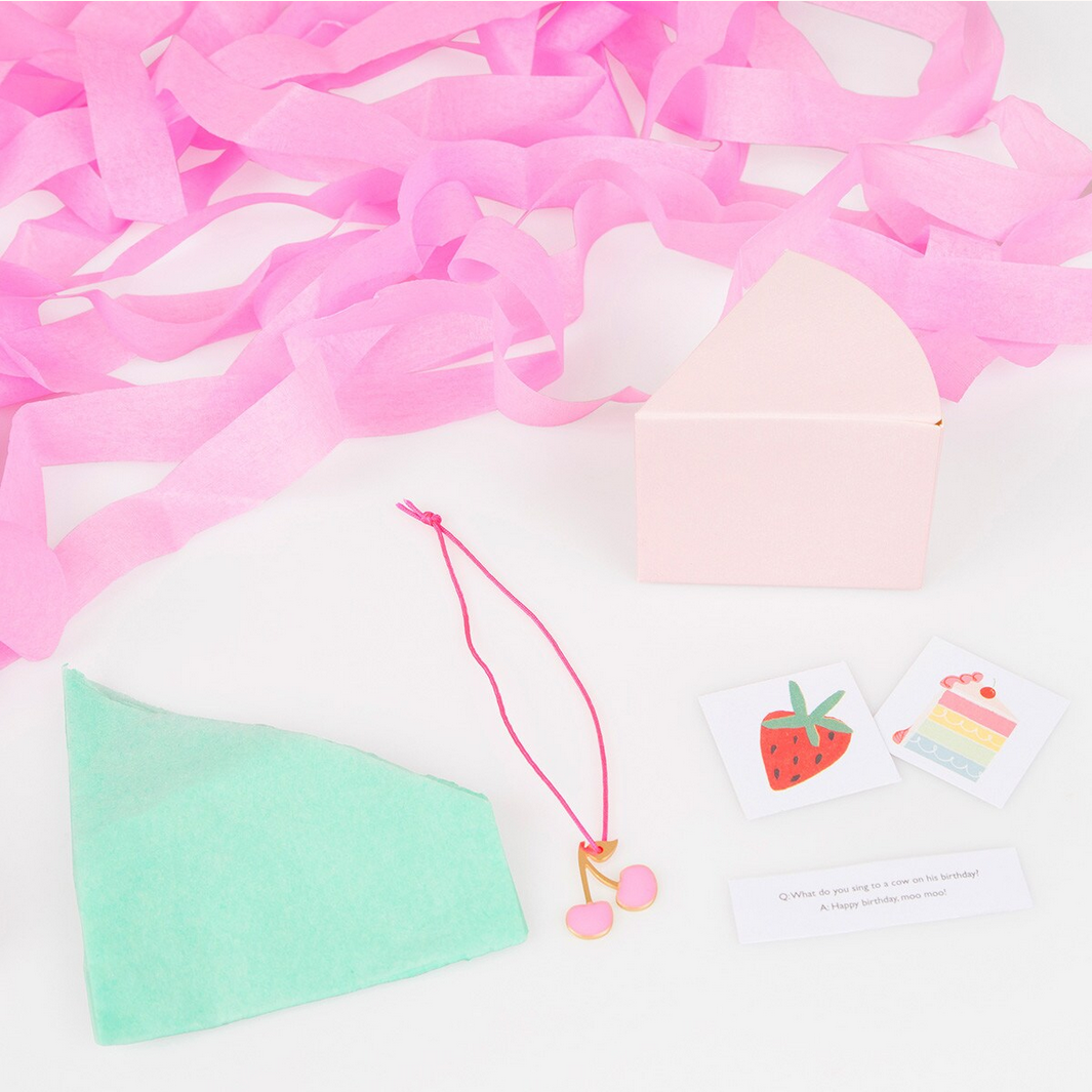 Surprise Cake Slices