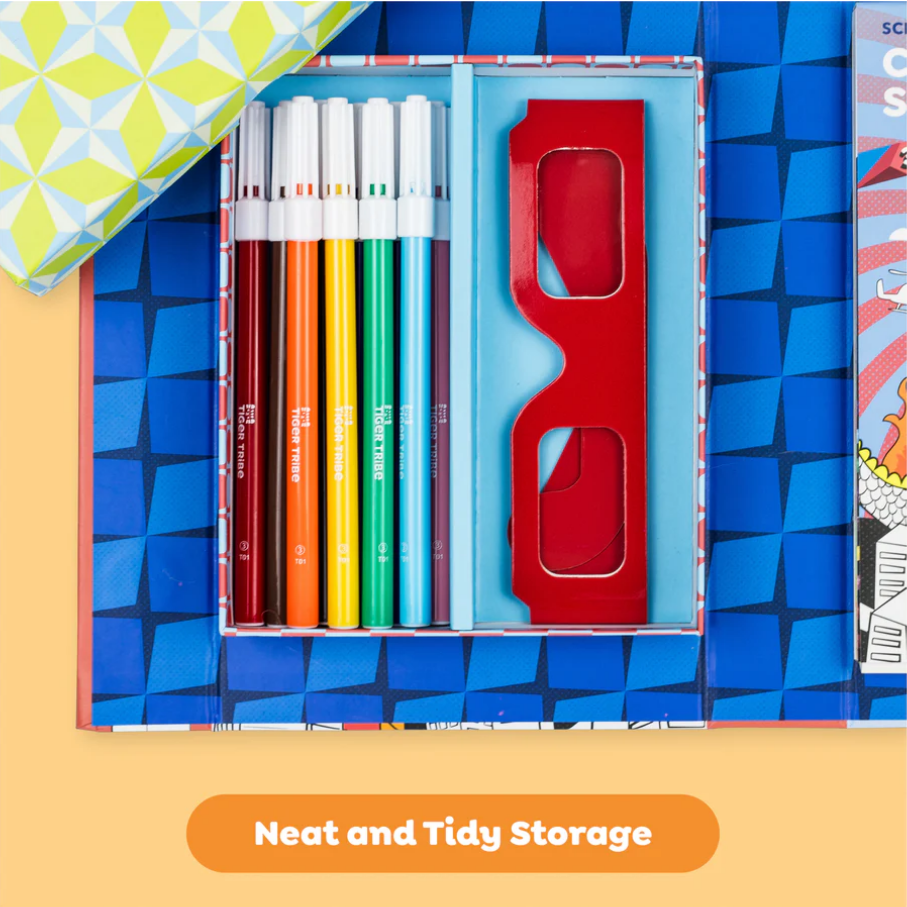 Sci-Fi Fun 3-D Coloring Sets