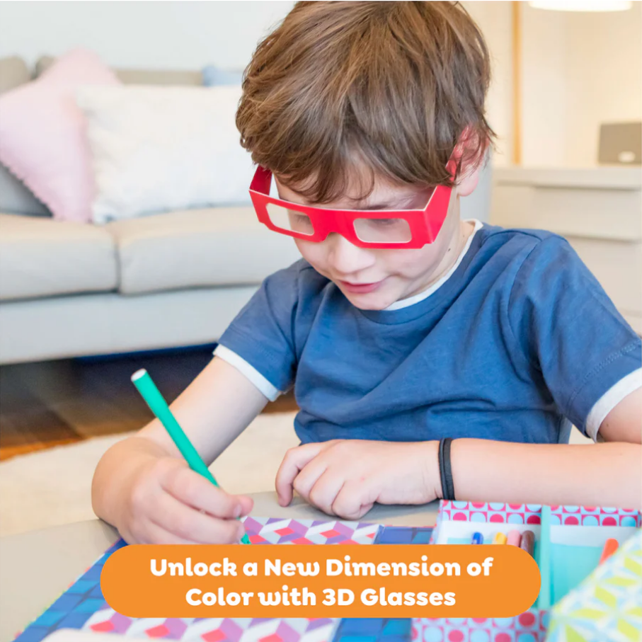 Sci-Fi Fun 3-D Coloring Sets