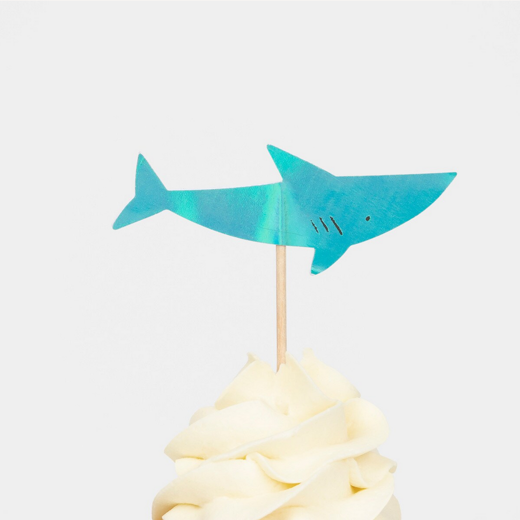 Octopus & Shark Cupcake Kit