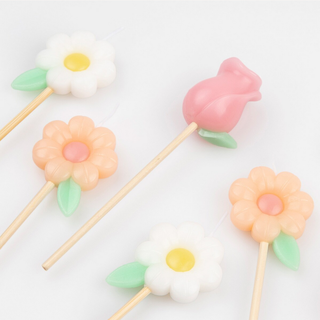 Flower Garden Candles