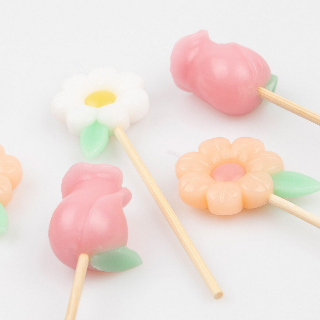 Flower Garden Candles