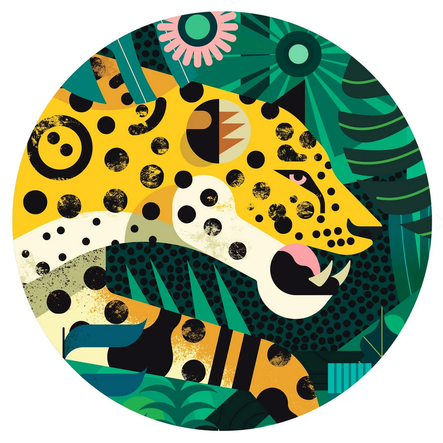 Gallery Leopard Puzzle 1000pcs