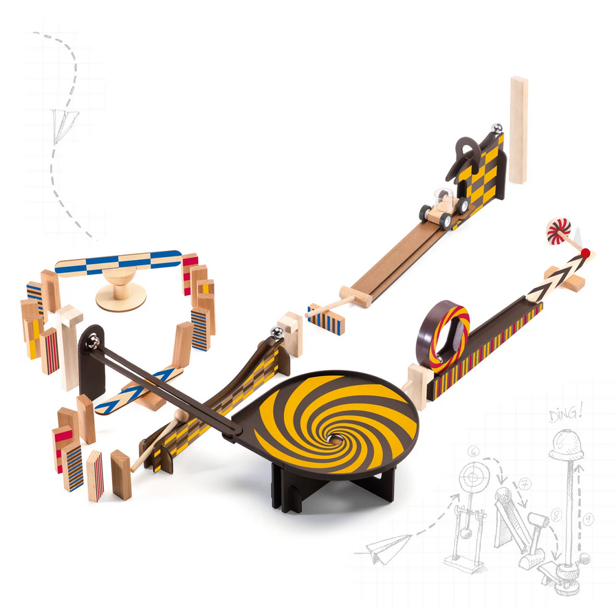 Zig & Go -Action Reaction Wroom -45pcs