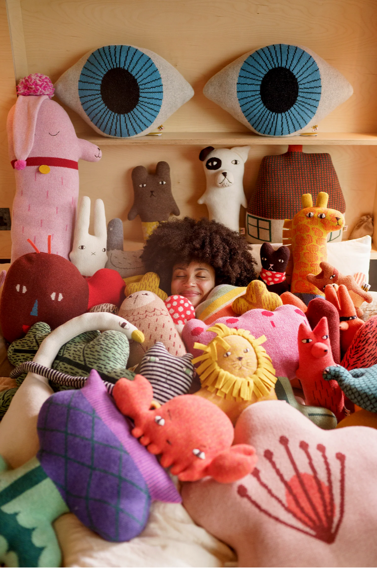 Eye Shaped Cushion -Donna Wilson