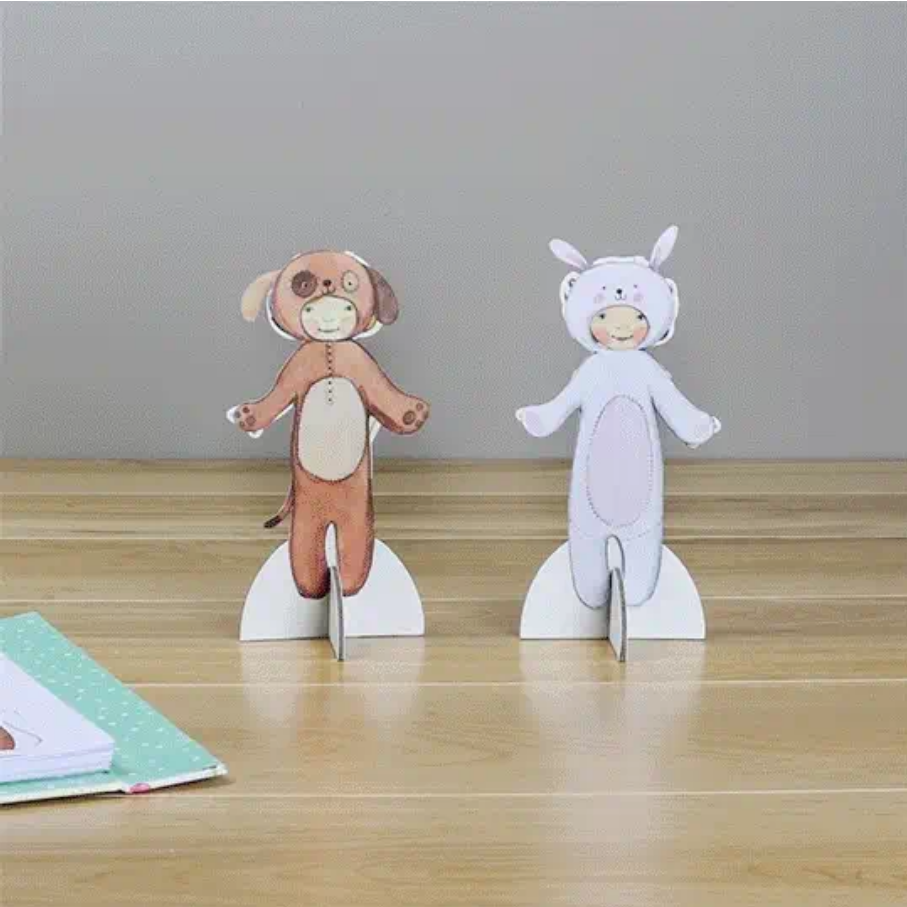 Paper Dolls Kit - Vintage