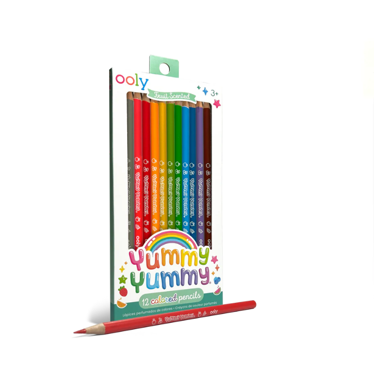 Yummy Yummy Fruit Scented Colored Pencils - Set of 12