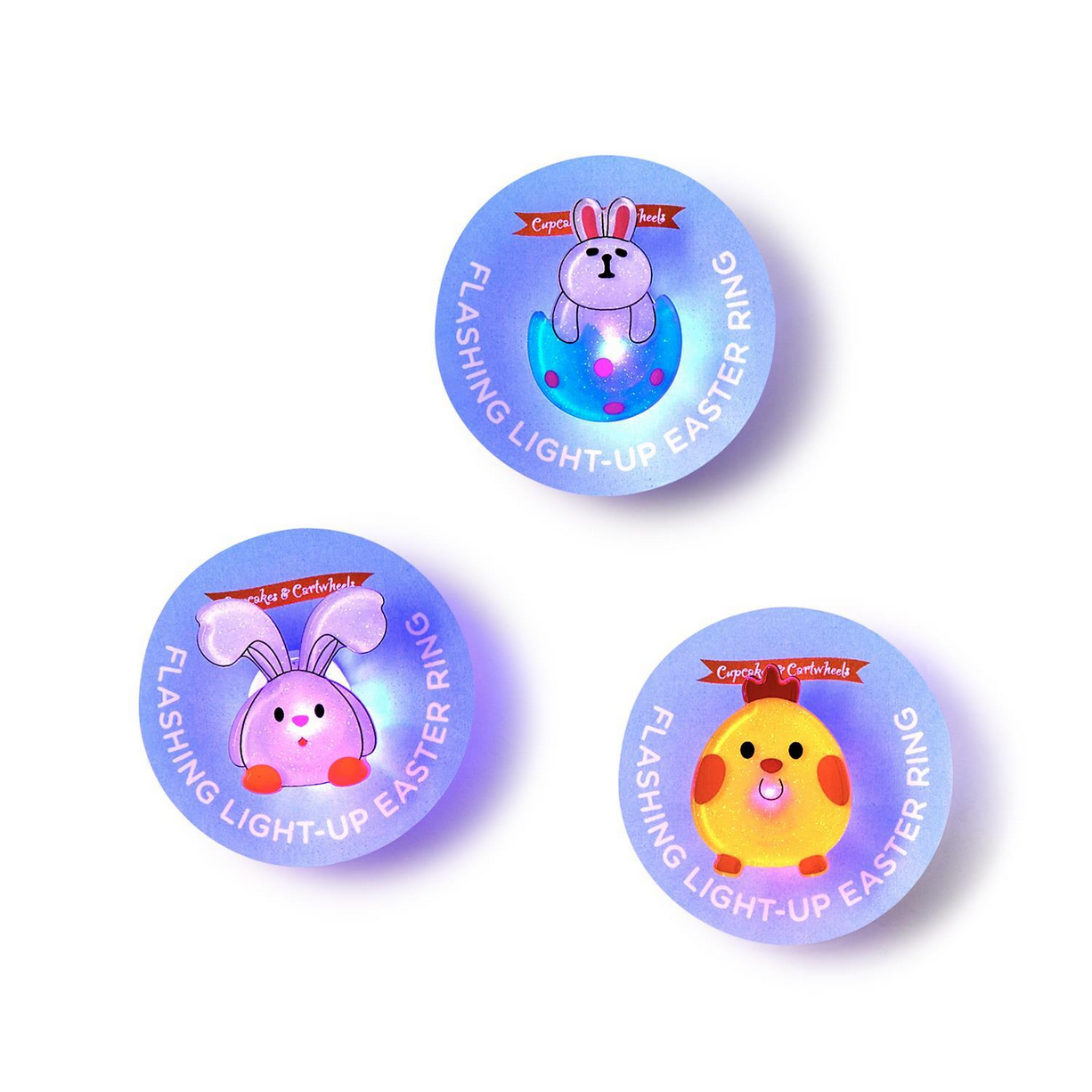 Easter Light-Up Ring on Gift Card