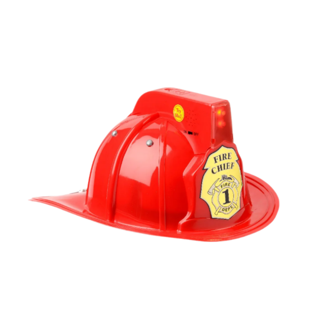 Jr. Fire Chief Helmet with Siren & Lights
