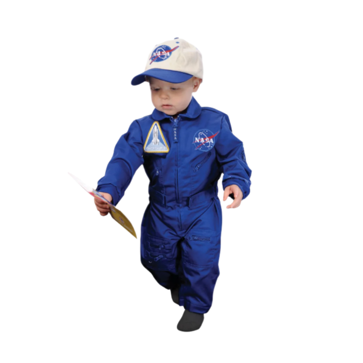 Flight Suit with Embroidered Cap