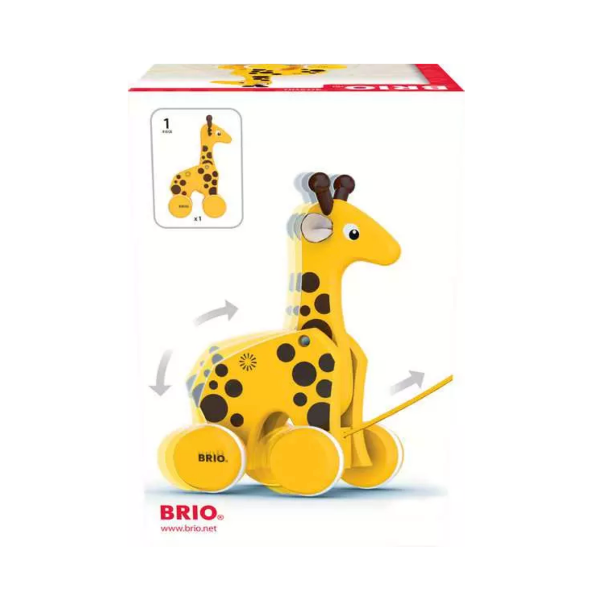 Pull Along Giraffe