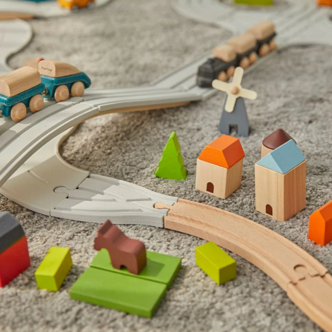 Rubber Road & Rail Adaptor Tracks