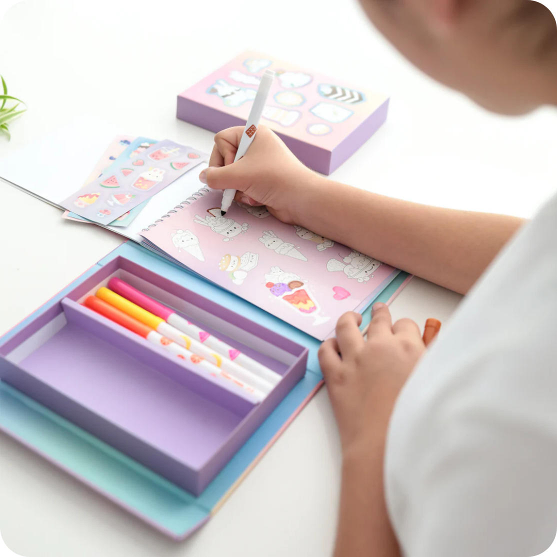Scented Stacks Of Stickers - Dreamy Desserts