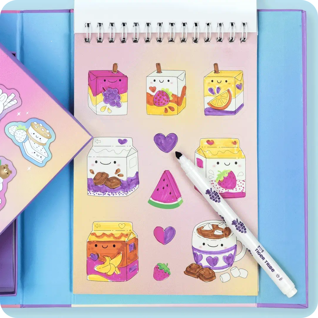 Scented Stacks Of Stickers - Dreamy Desserts