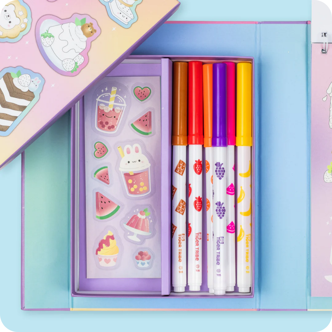 Scented Stacks Of Stickers - Dreamy Desserts