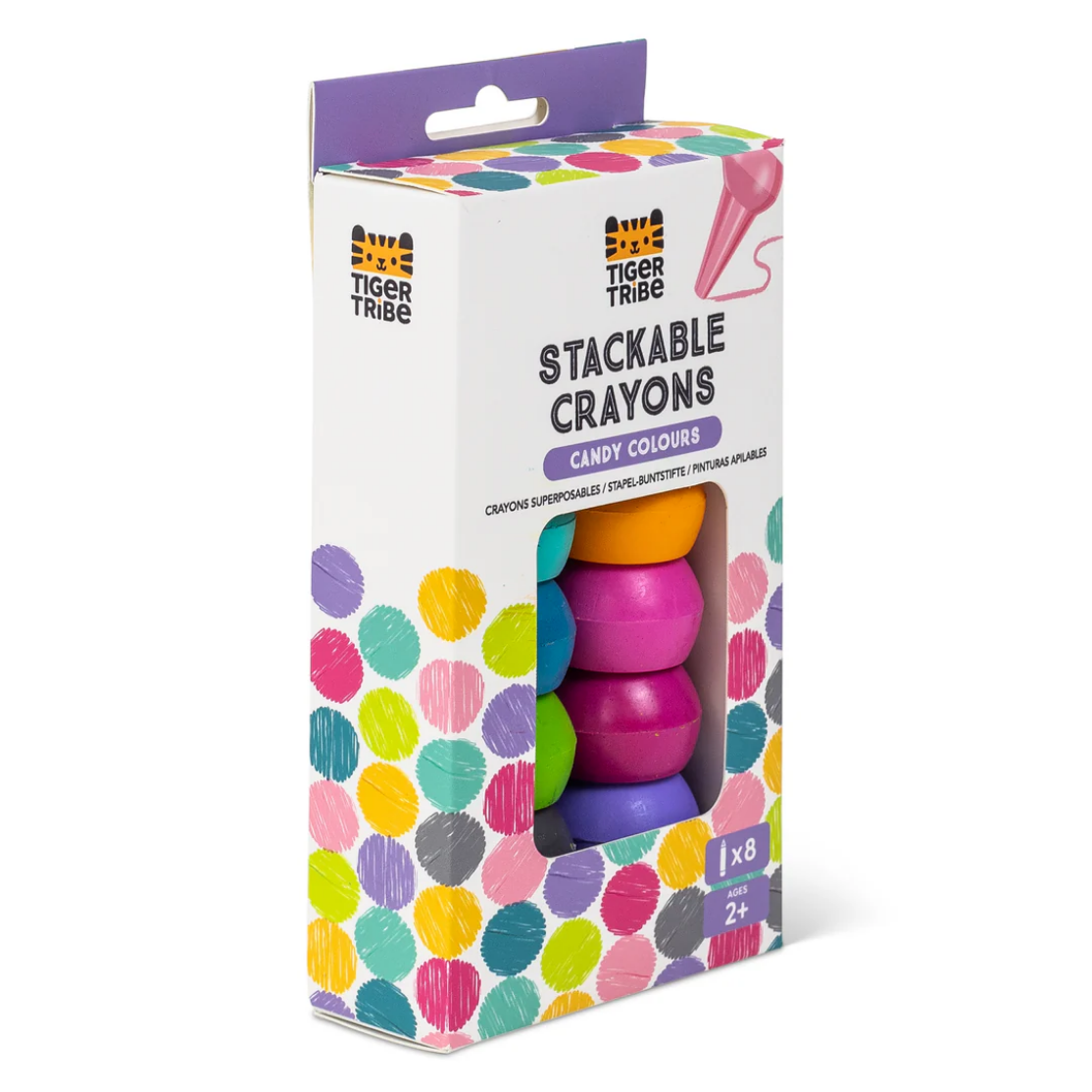 Stackable Crayons - Candy Colors