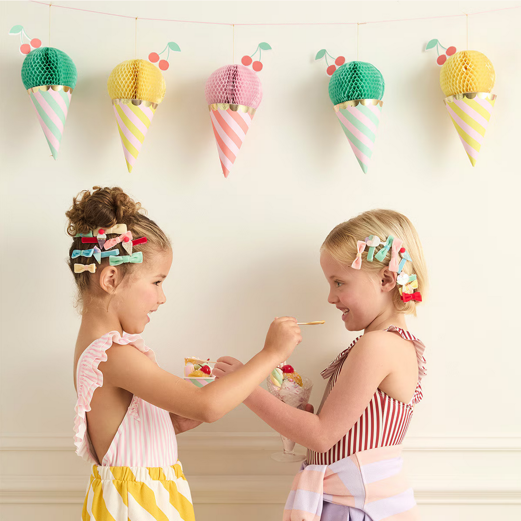 Ice Cream Hair Clips