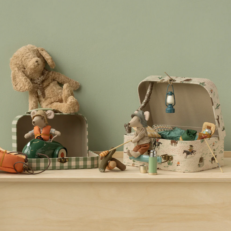 Fabric Suitcases 2 pcs. -PONY