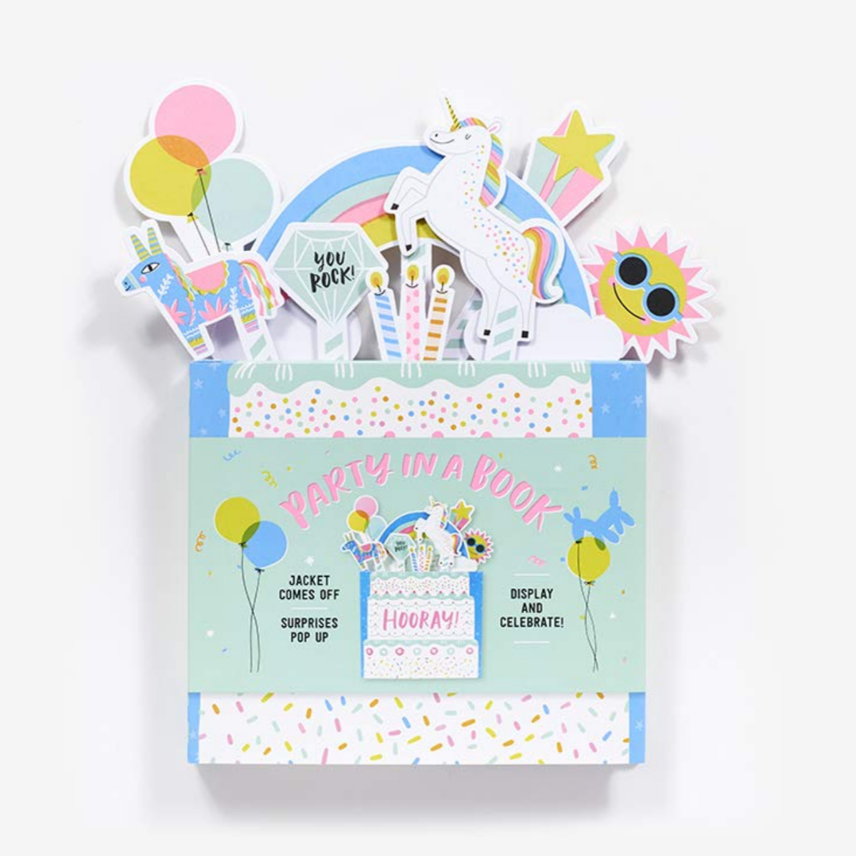Party in a Book : Jacket Comes Off. Surprises Pop up